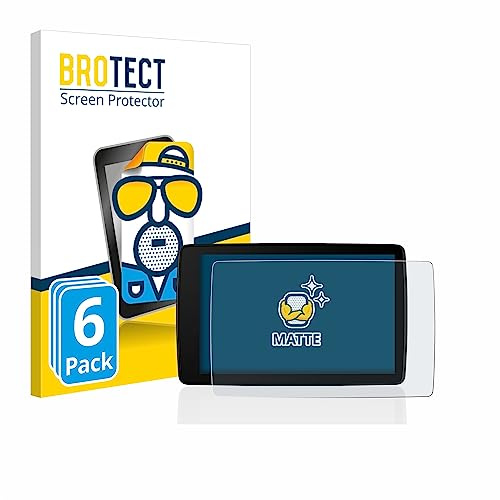 brotect Protection Ecran Anti-Reflet pour BMW Motorrad Navigator VI (6 Pièces) - Film Mat