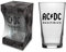ACDC Back in Black Pint Beer Glass (rz)