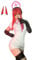 C-ZOFEK US Size Chainsaw Man Power Cosplay Costume PU-Leather Nurse Uniform Dress Suits (Medium)
