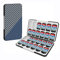 Switch Game Card Case kompatibel mit Nintendo Switch Game & Micro SD Card, 24 Slots Storage Holder mit weicher Auskleidung, Switch/SwitchOLED Cartridge Game Case mit Magnetverschluss