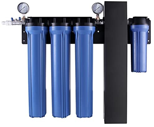 AcquaHOME® KIT DI FILTRAZIONE 5 STADI COMPLETO - FILTRI 20 CON STERILIZZATORE UV PER PUNTO D'USO - BAR, HOTEL, HORECA