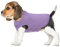 FUAMEY Hunde-Fleece-Weste, warmes Sweatshirt, Welpen, dehnbarer Pullover, Hunde-Rollkragenmantel, Hunde-Winterjacke mit Leinenloch, Dackel-Pullover, Yorkie-Kleidung für kleine, mittelgroße und große