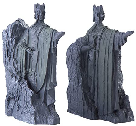 FLEAGE Buchstützen Herr der Ringe 25 cm Hobbit Die Tore von Gondor Agonus Statue Buchstützen Ornamente Handwerk Handgefertigte dekorative Buchstützen Bücherregal