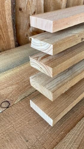 Lärche 2,4 x 7,5cm BRETT BRETTER SCHALUNG HOLZ BAUHOLZ SICHTSCHUTZ 180cm LÄNGE (8)