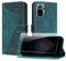 JayModCase Funda para Xiaomi Redmi Note 10 4G / Redmi Note 10S, PU Piel Flip Carcasa con [Redmi Note 10S Protector de Pantalla] Cierre magnético Soporte Plegable Tarjetas y Cartera (Verde)