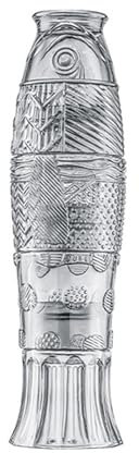Lot de 4 verres empilables en forme de poisson - Verres empilables - Décoration de bureau - Cadeaux insolites