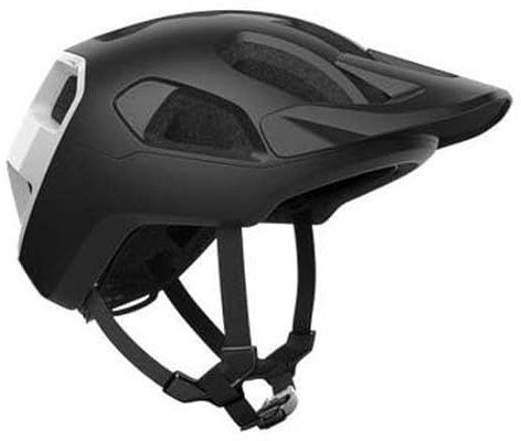 POC Unisex-Adult Cularis Fahrradhelm, Uranium Black Matt/Hydrogen White, L (59-62cm)