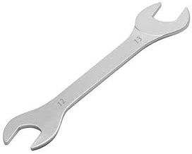 Mcoser Open End Spanner,Super-Thin Open Ended Wrench Flat Spanner,12 * 13MM Double Open Ended Wrench,Chrome Vanadium Steel Wrench,Metric Spanner Set for Mechanic,Repair Bicycle,DIY