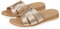 Skechers Desert Kiss Low Peak Look, Sandali a Ciabatta Donna, Gold, 37 EU