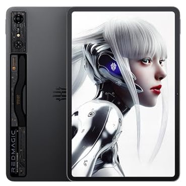 REDMAGIC Nova Gaming Tablet, 10.9” Gaming Pad, Snapdragon 8 Gen 3, 12GB RAM + 256GB ROM, 144Hz 2.8K Display, 50MP+20MP Kamera, Android T, 80W Schnellladegerät, Kühlsystem, NFC