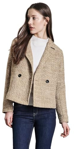 Street One A212466 Chaqueta Bouclé, Arena Miel, 44 Mujeres