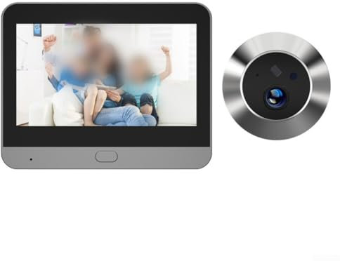 Zilimontt Wireless Doorbell Camera,For ICam365 Video Doorbell,Peephole Camera,Intercom With Noise Reduction,Wireless Video Doorbell Security Camera WiFi,PIR Motion Sensor