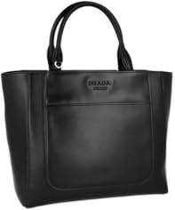 Prada Damen Schwarz Leder Shopper 9Y1JD4 FXF F0990