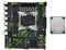 Pawlickio X99 PR9 Motherboard LGA 2011-3 Set Kit Supports 4X DDR4 RAM SATA M.2/NVME M.2 with E5 2666v3 CPU Processor