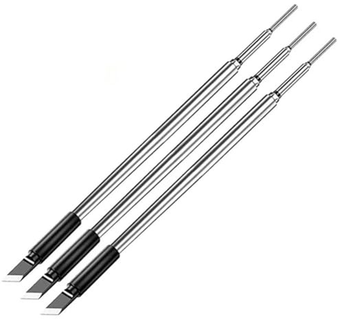 Agwuoetr 3Pc C210 Soldering Iron Tip USB Soldering Iron Tip 5V Battery Soldering Iron Tip Soldering Rework Accessories Blade Tip