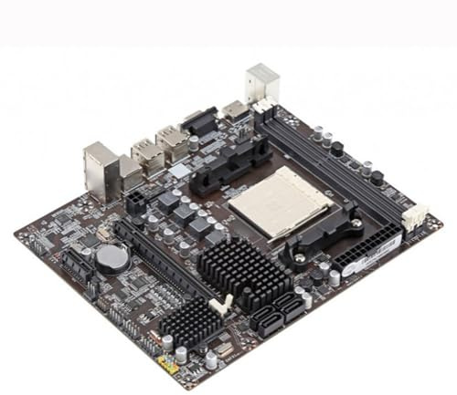 Hkfgdjdl Placa base AM3 con tecnología DDR3 y salidas de video para procesadores avanzados