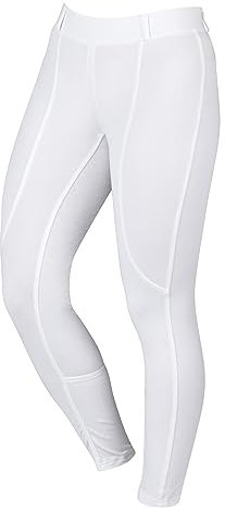 Dublin Performance Cool-It Gel Riding Tights, White, Ladies 18/36