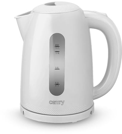 Camry cr1254 W Wasserkocher, 2200 W, 1.7 Liters, 0 decibeles, weiß