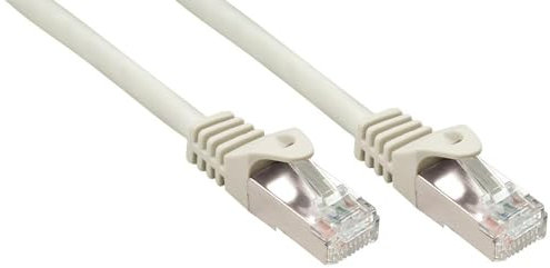 LINDY 48391 1m Cat.5e F/UTP Netzwerkkabel, grau, 3 Stück