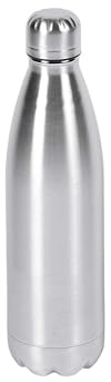 Weis 12971 Thermoflasche Isolierflasche Trinkflasche vakuumisoliet 500ml silber