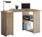 VCM Computertisch | Eckschreibtisch mit Schublade | Maße ca. H. 76 x B. 118 x T. 77 cm | Schreibtisch - Linzia