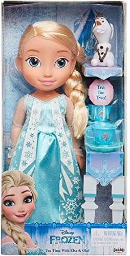Disney Frozen Tea Time with Elsa and Olaf Doll Playset, Blue
