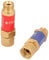 Clapet anti-retour oxygène acétylène anti-retour de flamme Clignotant anti-retour de flamme M16 * 1.5 HF-2, 1 paire