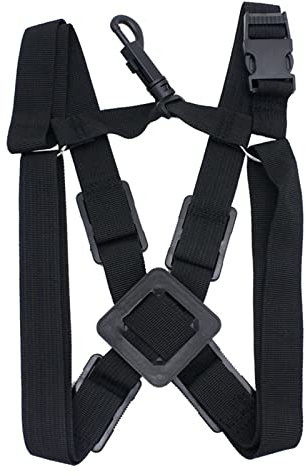 Saxophon-Schultergurt Einstellbare Nylon Saxophon Gurt Alto Tenor Sopransaxophon Harness Schultergurt mit Haken