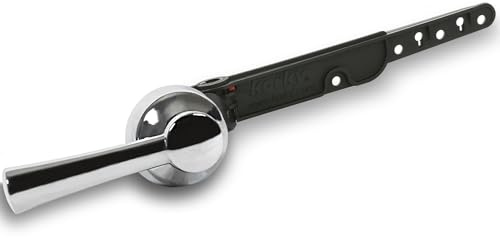 Korky 6054BP StrongARM Tank Lever Universal to Fit Front Angled Side Left and Right Mount Toilets, Chrome, Simple Style