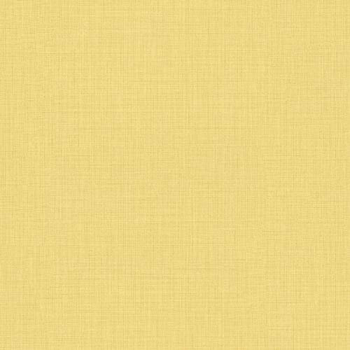 Tapete einfarbig Tapete uni Gelb Vliestapete Gelb | Tapeten Online-Shop