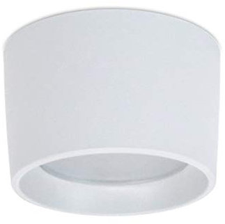 DOPO LIGHTING - Plafón de superficie techo MIST blanco GX53 led exterior IP55. Plafón redondo de techo ideal para terrazas, porches, cubiertas de residencias u hoteles.