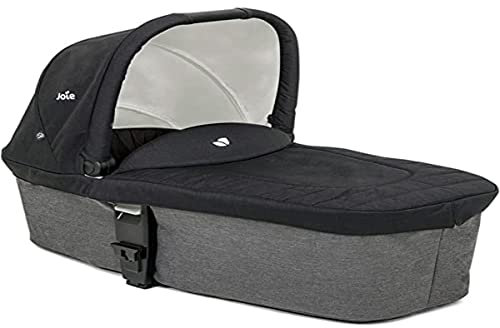 Joie - Nacelle Chrome™ Carry Cot - Nacelle Bébé Compatible Poussette Chrome & Chrome DLX - Position Allongée 180° - Capote UPF 50+ - Matelas Réversible - Accessoire Poussette Nouveau-Né