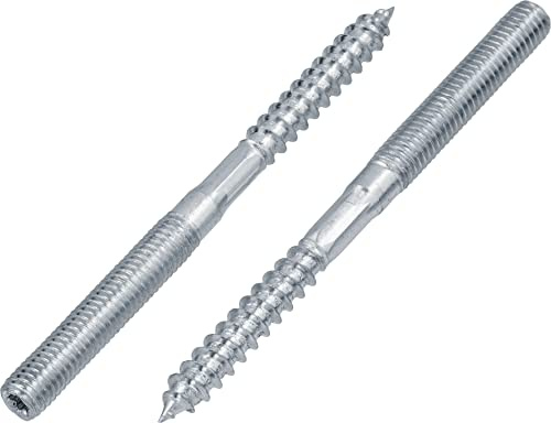 20 Stück Stockschraube M8x140mm, mit Torx Antrieb (Stahl verzinkt)