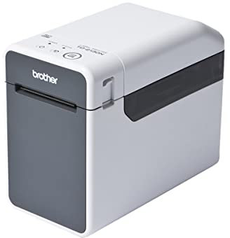 Brother TD2135NWB - Impresora de etiquetas y tickets de sobremesa para uso profesional, ancho de impresión hasta 63mm, velocidad 152,4mm/seg, 300ppp y conexión USB, serie, Ethernet, Wifi y Bluetooth