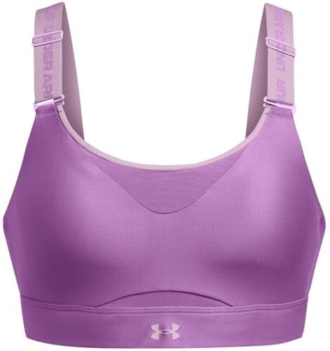 Under Armour Damen Infinity High Impact Bra Sport-BH, Undurchsichtige, (560) Provence Purple/Purple Ace, D/E (L)