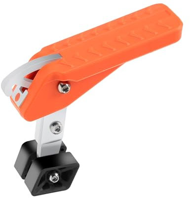 COWVIE Universal Car Door Step Portable Foldable Foot Pedal Access to Car Rooftop Max Load 180 KG - Orange