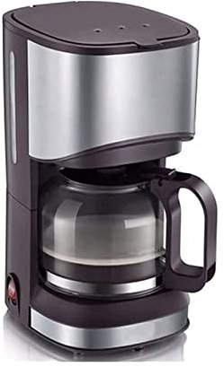 VVHUDA Coffee Maker - Home Small Automatic Coffee Maker- Drip Teapot with Reusable Filter Warming Plate Coffee Pot for Home And Office small gift