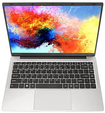 Ordinateur Portable, Ordinateur Portable HD Fin Et Léger De 14 Pouces, 6 Go De RAM, SSD De 512 Go J4105, Batterie 1080P 6000 MAh, Longue Durée De Vie de la Batterie, Webcam