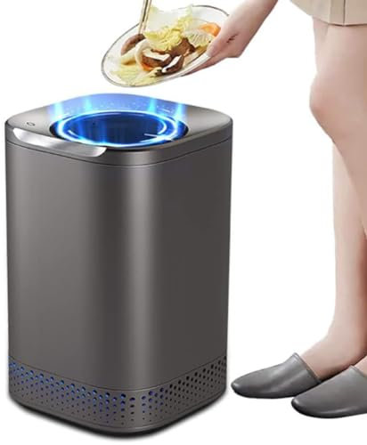 Compostiera elettrica da cucina, Compostiera da cucina intelligente per rifiuti, Contenitore per compostaggio, Ciclatore automatico per rifiuti alimentari da banco con capacità di 2,5 litri