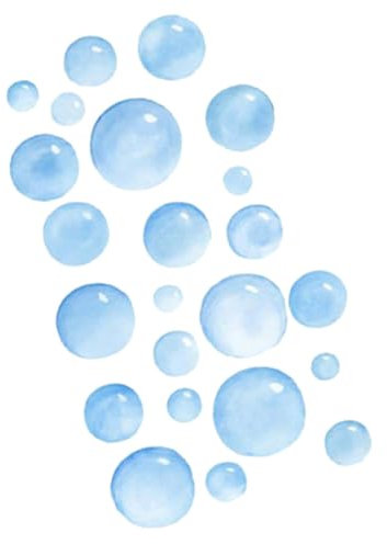 Adesivi Murali a Bolle - Decorazione Fai Da Te per Parete, Arte Muraria, Decalcomania, Etichetta Muro PVC