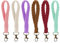 Keboyoe 6 Stück Handgefertigte Boho Schlüsselanhänger Boho Geflochtener Schlüsselanhänger Makramee Boho Handgefertigt Schlüsselband Boho Armband Schlüsselband Geschenke für Damen Schwestern Freunde