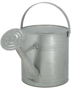 Esschert's Garden Arrosoir En Métal Avec Pomme D'arrosage - Gris - 8,7 L