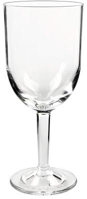 DASIAUTOEM Lot de 2 verres à vin en plastique Tritan incassables, réutilisables, sans BPA, 350 ml, idéaux pour le camping, la restauration, les fêtes au bord de la piscine, les fêtes de jardin, les