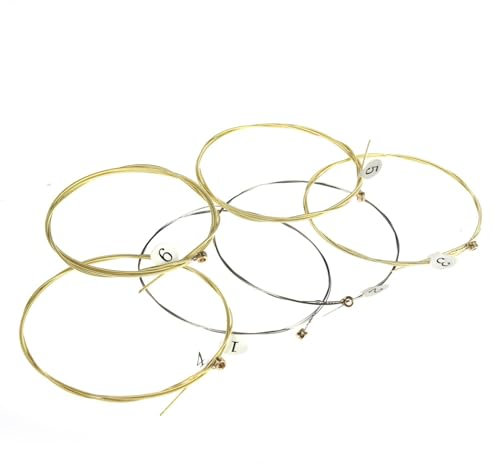 Cuerdas para guitarra acústica, cuerdas de guitarra, cuerdas de repuesto para guitarra de acero, cuerdas clásicas, cuerdas de guitarra de nailon transparente