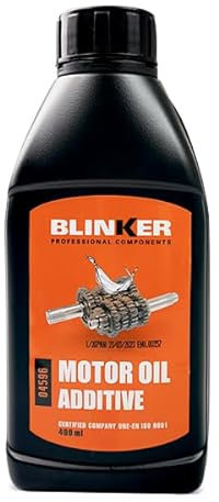BLINKER Additif Huile Moteur, Motor oil additive Compatible Essence et Diesel, Améliore Compression et Puissance, Réduit Usure et Bruit
