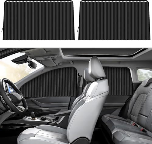 HAVERN 4 Stück Sonnenschutz Fürs Auto Vorhang für Opel Vivaro C Combi M 2019-2023, Privatsphäre Seitenscheibe Fenster Verdunkelung Sonnenschutz Vorhang