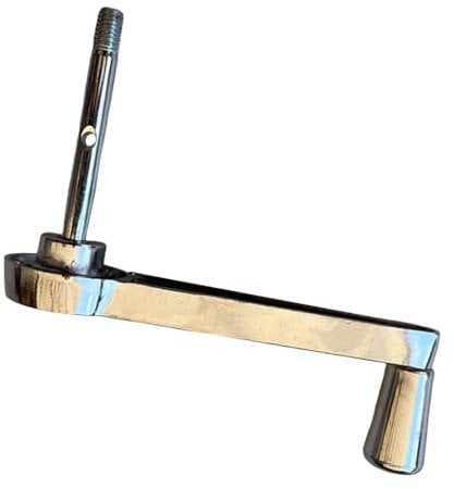 Gralara Sonnenschirm Kurbel Griff, Markisenkurbel, Kurbel für Markise, Hof Strand Handkurbel, Kurbelgestänge Verzinkter Stahl, Ergonomische Griffe, Freilaufend für Leichte Bedienung