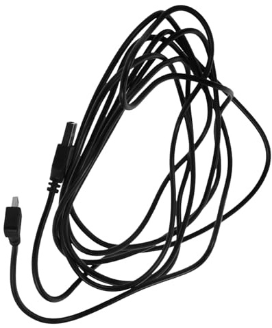 SOPOTUTU USB Kabel Ladekabel Auto Dvr Dashcam Stromversorgungskabel mit Abgewinkeltem Stecker Kompatibel Flexibler Anschluss Langlebig