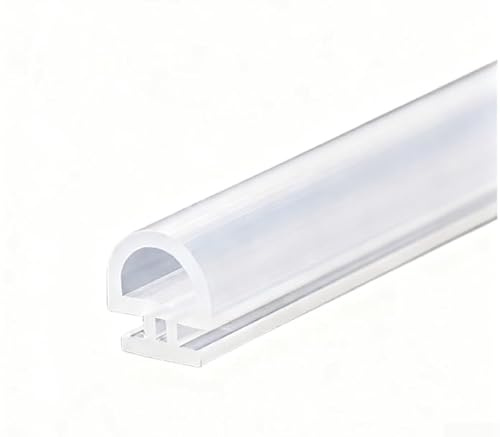 Guarnizione in gomma termica in lega di alluminio, 10 m e 50 mm, per porte e finestre, 10 m (B)