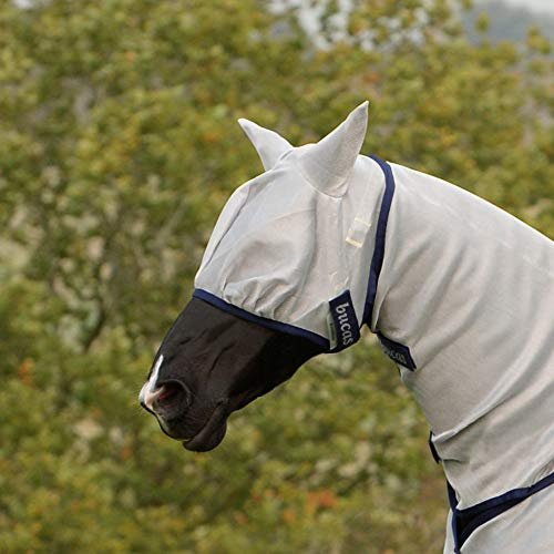 Bucas Freedom Fliegenmaske 135 M, Silber